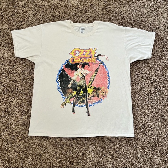 Ozzy Osbourne The Ultimate Sin Tour '86 Graphic Tee - Modern Reprint - XL - Picture 11 of 12